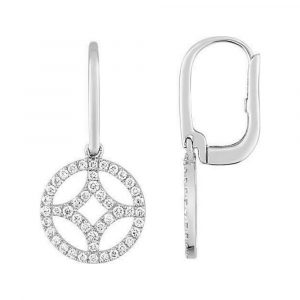 Boucles d'oreilles dorm Diamant
