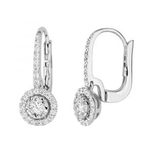 Boucles d'oreilles dorm Diamant