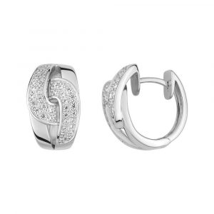 Boucles d'oreilles créoles Diamant