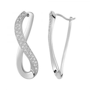 Boucles d'oreilles créoles Diamant