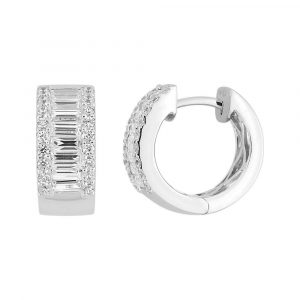 Boucles d'oreilles créo Diamant