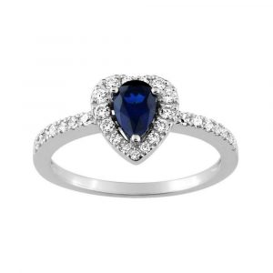 Bague Saphir Diamant