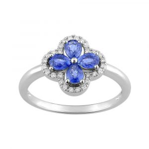 Bague Saphir Diamant