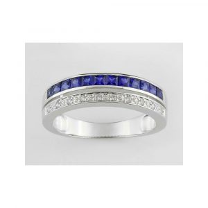 Bague Saphir Diamant