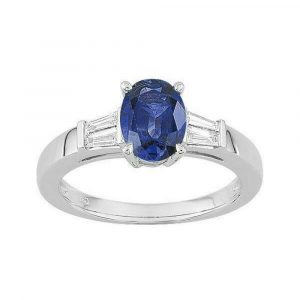Bague Saphir Diamant