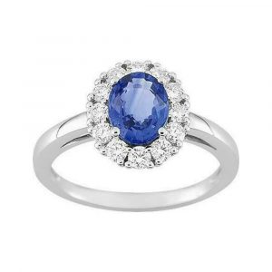 Bague Saphir Diamant