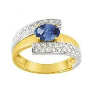 Bague Saphir Diamant