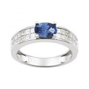 Bague Saphir Diamant