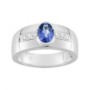 Bague Saphir Diamant