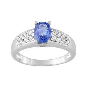 Bague Saphir Diamant