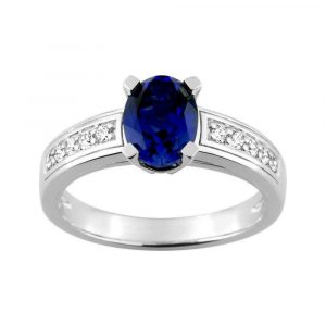 Bague Saphir Diamant