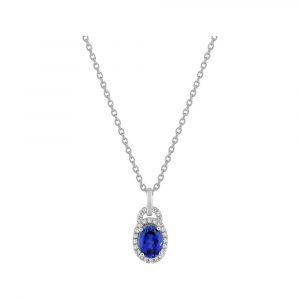 Collier Saphir Diamant